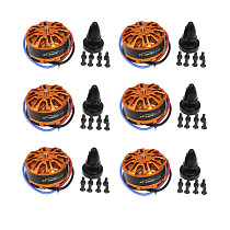 6pcs HYD 3508 700KV 198W Disc Motor for Drone Aircraft Multirotor Quadcopter