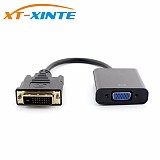 DVI to VGA Adapter 1080P DVI-D to VGA Adapter Cable Digital DVI 24+1 Male to 15 Pin VGA Female Video Converter for PC Display