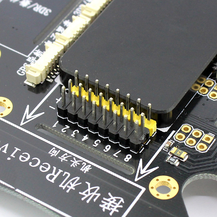 Integrated APM Flight Control Upper Board Highlight LED GPS Light Unlock Light for F450 Quadcopter Drone