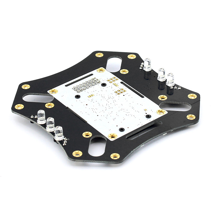 Integrated APM Flight Control Upper Board Highlight LED GPS Light Unlock Light for F450 Quadcopter Drone