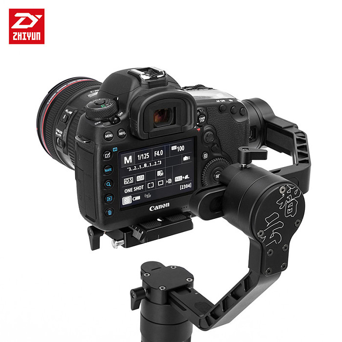 Newest Zhiyun Crane 2 Stabilizer Handheld Gimbal 18hours Support Max 3.2kg DSLR Mirrorless Cameras with Real Time Follow Focus