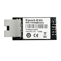 HF Super Ethernet Port FreeRTOS Eport-E20 Cortex-M3/96MHz Support TCP/IP/Telnet /Modbus TCP 921600 bps