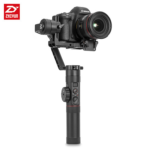 Newest Zhiyun Crane 2 Stabilizer Handheld Gimbal 18hours Support Max 3.2kg DSLR Mirrorless Cameras with Real Time Follow Focus