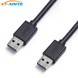 USB3.0 Extension Cable High Speed Male to Male Cable 0.5M Extender USB 3.0 Transfer Sync Wire Cord for Radiator Hard Disk Miner