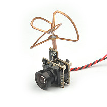 5.8G 25mW 48CH Mini Tiny 520TVL Camera HC25 Build-in FPV Transmitter Antenna for Indoor 80 90 100 Brushed Racing Drone