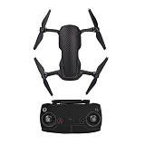 JMT Waterproof Carbon Grain Graphic Stickers Full Set Skin PVC Decals for DJI MAVIC AIR Drone Body Battery Remote Controller