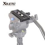 XILETU HDV-501PL Rapid Sliding Mounting Bracket Quick Release Plate For Manfrotto 501HDV 503HDV 701HDV MH055M0-Q5