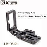 Xiletu LB-D810L Professional Quick Release Plate L Head For Nikon D800/D800E D810 Arca Standard
