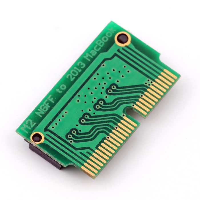 XT-XINTE M Key M.2 PCIe X4 NGFF AHCI 2280 SSD 12+16Pin Adapter Card as SSD for MACBOOK Air 2013 2014 2015 A1465 A1466 Mac Pro A1398 A1502