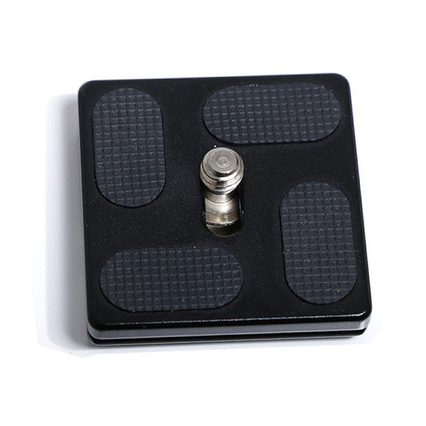 Quick Release Plate PU40 w/ 1/4  Screw for Camera Gimbal Tripod Ball Head Clamp