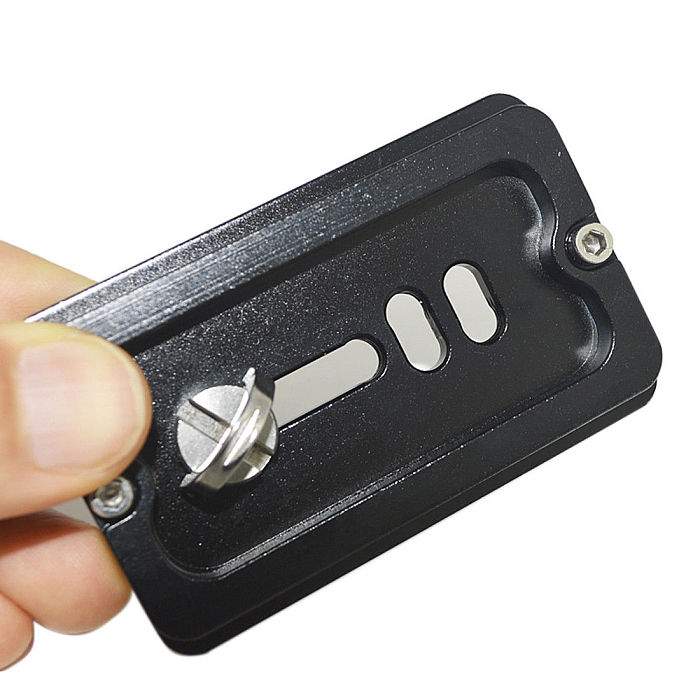 Metal Aluminum Quick Release Plate PU70 for Digital SLR Camera PTZ Tripod 38.5mm