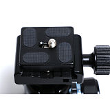 Quick Release Plate PU40 w/ 1/4  Screw for Camera Gimbal Tripod Ball Head Clamp