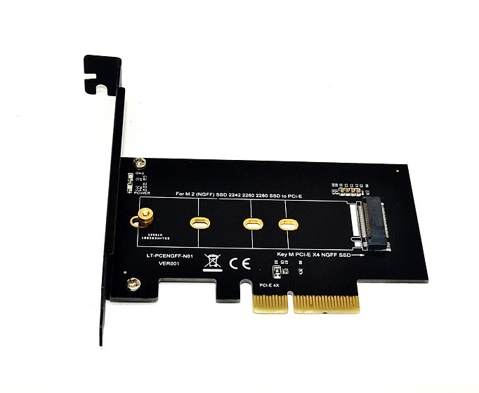 PCI-E PCI Express 3.0 X4 to NVME M.2 M KEY NGFF SSD PCIE M2 Riser Card Adapter for Desktop SAMSUNG SM951 2230 2242 2260 2280 M.2