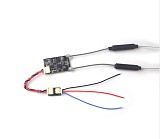 JMT Flit10 2.4G 10CH Micro Telemetry Flysky Compatible Ibus RC Receiver for FS-I6X FS-i6S Turnigy Evolution RC FPV Racing Drone