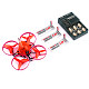 Snapper7 Brushless Whoop Racer Drone BNF Micro 75mm FPV Racing Quadcopter Crazybee F3 Flight Control Flysky/Frsky RX 700TVL Camera VTX