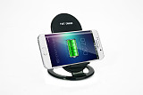 Q1 Fast Wireless Charger Dual Coils Charging Stand For iPhone Samsung