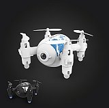 QWinOut SH10 Mini Quadcopter with Camera HD 2.4G 4CH 6-axis RTF RC Helicopter Wifi FPV Pocket Drones Toys for Boys