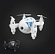 QWinOut SH10 Mini Quadcopter with Camera HD 2.4G 4CH 6-axis RTF RC Helicopter Wifi FPV Pocket Drones Toys for Boys