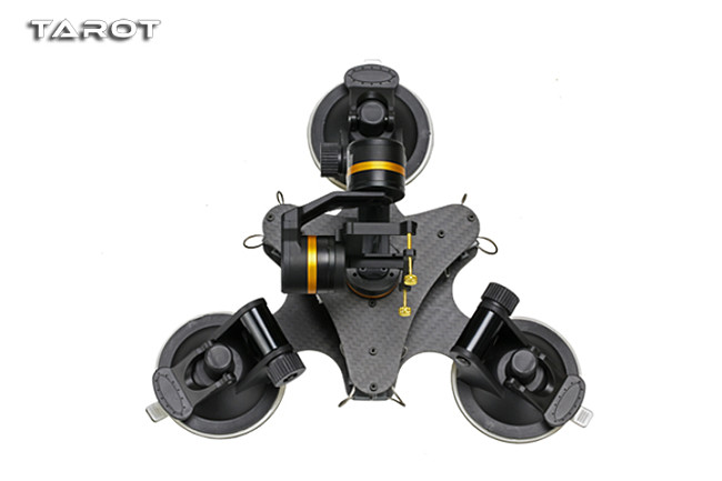Tarot ZYX T-DZ 3-Axis Metal Camera Gimbal Stabilizer Car Mounted PTZ TL3T03 for GOPRO HERO 3/3+/4 Action Sport Camera