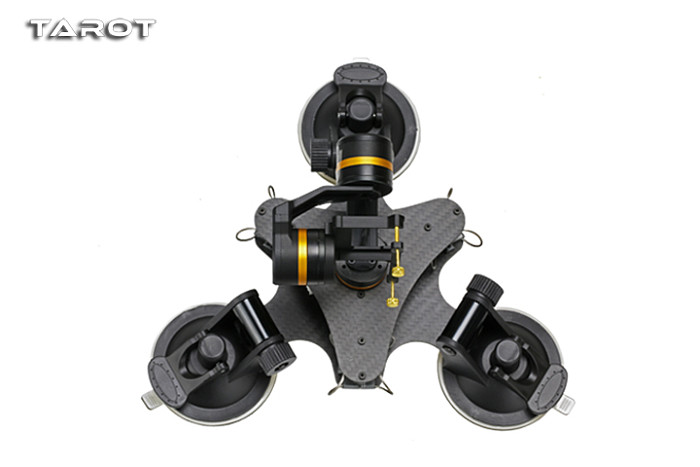 Tarot ZYX T-DZ 3-Axis Metal Camera Gimbal Stabilizer Car Mounted PTZ TL3T03 for GOPRO HERO 3/3+/4 Action Sport Camera