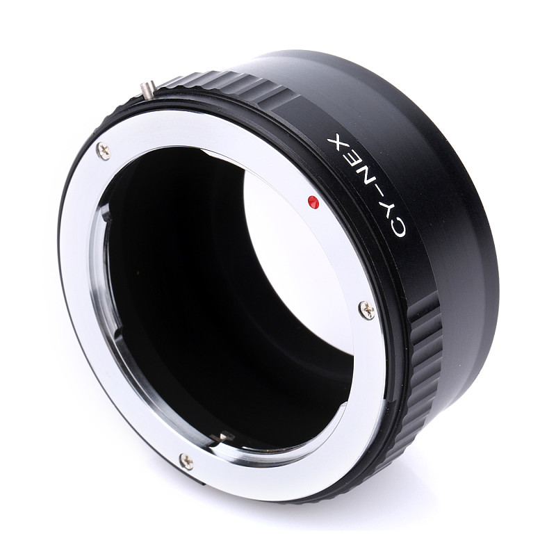 BGNING Camera Lens Adapter Ring for Contax Yashica C/Y CY Lens to for Sony Alpha NEX E-Mount NEX-3N NEX-6 NEX-5R C Y to E Mount