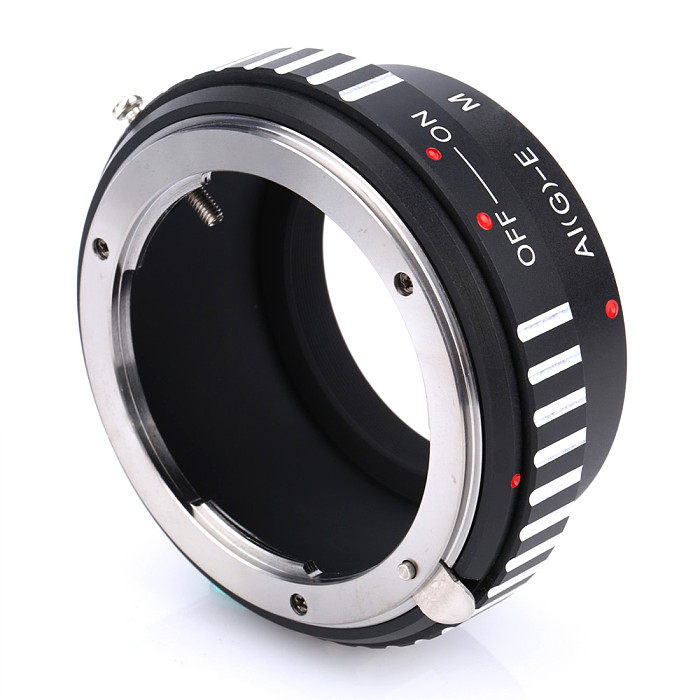 BGNING Camera Lens Adapter Ring AI(G)-EF.M for Nikon AI D S G Lens to for Canon EF-M EOS-M EFM EOSM M2 M3 EOSM5 EOSM6 M10 Camera