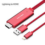 Drag USB to HDMI Converter Adapter Cable HDMI Cable for Smartphone connect HDTV