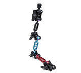 CNC Aluminum Diving Light Arm Ball Head Butterfly Clip Arm For Gopro Camera