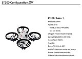 FEICHAO ET125 Mini Racer Racing Drone Brushless FPV RC Quadcopter RTF with FS-i6 RC Transmitter Controller
