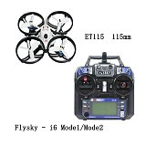FEICHAO ET115 Quadcopter Brushless FPV RC Racer Racing Drone RTF with FS-i6 RC Transmitter Controller
