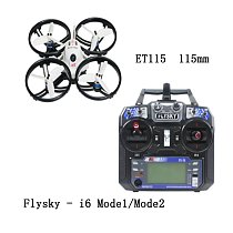 FEICHAO ET115 Quadcopter Brushless FPV RC Racer Racing Drone RTF with FS-i6 RC Transmitter Controller