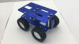 FEICHAO Intelligent Mini Metal Car Chassis RC Tank Car Truck Robot CNC Alloy Body