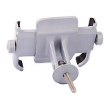 Bicycle Cycling Screw Fixed Phone Holder Mount 360 Horizontal Rotation Aluminum Alloy for 4 -6.6  Cellphone Iphone Samsung