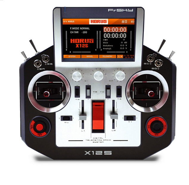 FrSky Taranis Horus X12S 2.4G 16CH ACCST Transmitter 6-axis Sensors Built-in GPS Telemetry Real-time Compitible FR-TX OPEN-TX
