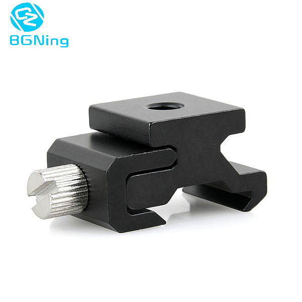 BGNING Metal Camera Flash Hot Shoe Mount Adapter with 1/4 Screw Adapter Seat Block to Flash Bracket Holder for Camera Tripod