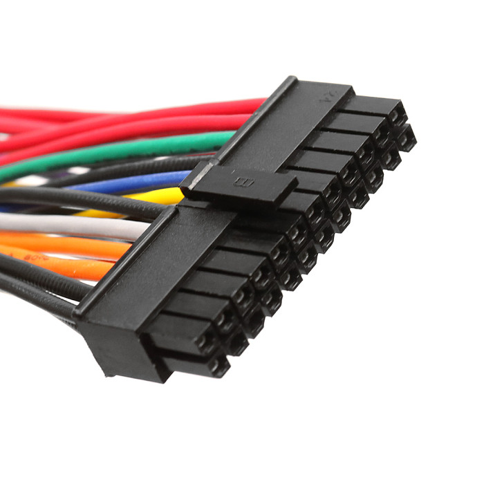 XT-XINTE ATX PSU Standard Female 24Pin to Mini 24P Male Internal Power Cable Adapter Converter Cable for DELL 780 980 760 960 PC