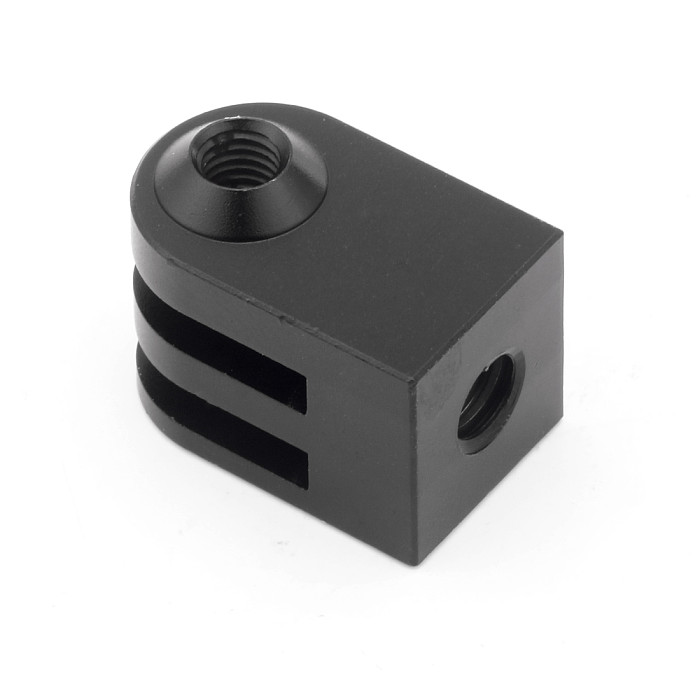 BGNING CNC Aluminum Alloy Mini Tripod Mount Outdoor Sports Camera Base Adapter for GoPro SupTig All 1/4  Screw Monopod