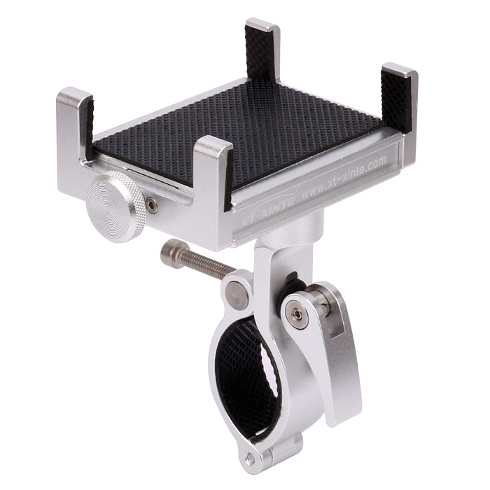 XT-XINTE Rotatable CNC Bike Motorcycle Aluminum Phone Bracket Handlebar Mount Holder