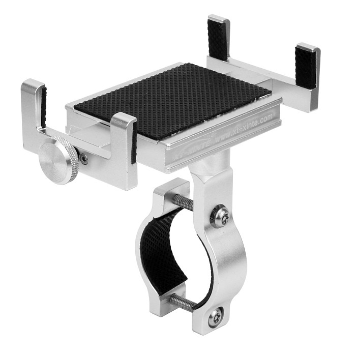 XT-XINTE Rotatable CNC Bike Motorcycle Aluminum Phone Bracket Handlebar Mount Holder