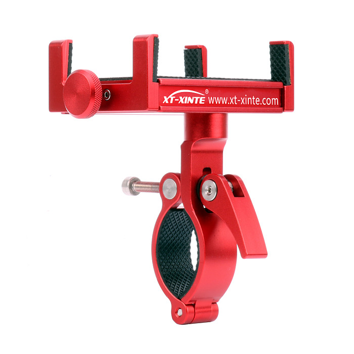 XT-XINTE Rotatable CNC Bike Motorcycle Aluminum Phone Bracket Handlebar Mount Holder