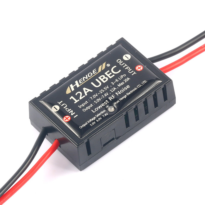 HENGE 12A UBEC For 3-6S Lipo Battery RC ESC Speed Controler FPV Racing Drone Quadcopter