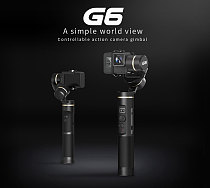 Feiyu G6 Waterproof Handheld Gimbal Action Camera Wifi + Blue Tooth OLED Screen Elevation Angle for Gopro Hero 6 5 Sony RX0 Cam