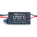 Output 5v / 6v 6A / 8A,2-6S LIPO 6-16 cell Ni-Mh Input Switch Mode UBEC BEC LV For 450 500 RC Heli