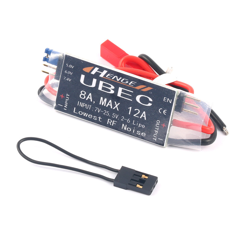HENGE 8A UBEC 5v/6v/7.4v 7V-25.5V Input For 2-6 Lipo RC ESC Speed Controler FPV Racing Drone Quadcopter