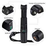 PULUZ PU366 Handheld Phone Grip Rig Stabilizer ABS Tripod Adapter Mount with Cold Shoe