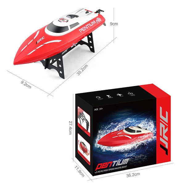 JJRC S1 Pentium High Speed 25km/H RC Boat Speedboat Ship Toys Gifts Boat Waterproof Turnover Reset Water Cooling toys