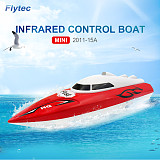 Flytec 2011-15A Mini Simulation Remote Speed Boat Airship Children's Model Toys Waterproof Electric RC Boat