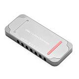 XT-XINTE USB3.1 Type C NVMe SSD Enclosure Adapter M KEY Connector M.2 NGFF to USB 3.1 Converter Hard Disk Drive HDD Case Aluminum HDD Box