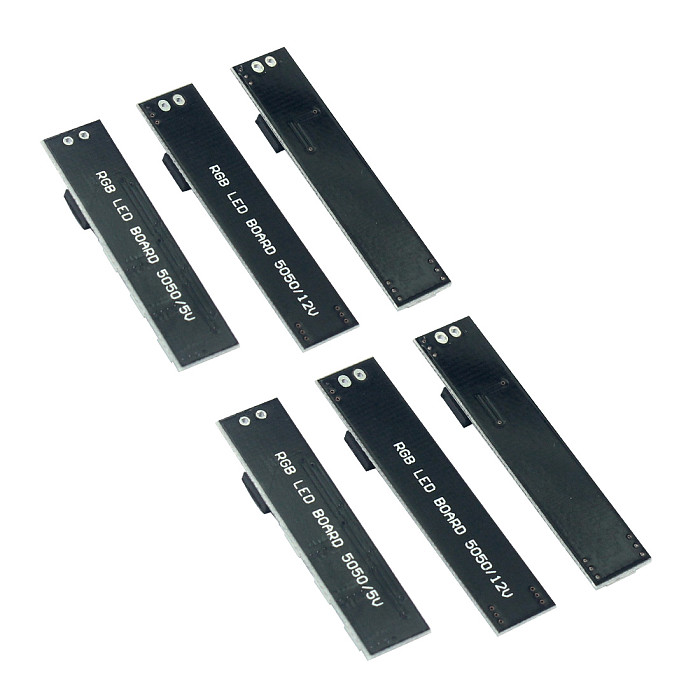 6pcs RGB 5050 LED Light Board 5V 12V 16V 3S 4S 7 Colors Switch for RC 250 QAV250 FPV Quadcopter Multicopter