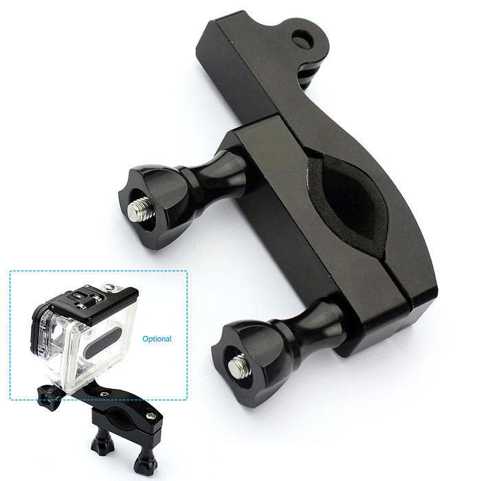 Adjustable Bicycle Clip Set Conversion Expansion Bracket for Gopro xiaoyi SJ4000 Gitup Action Camera